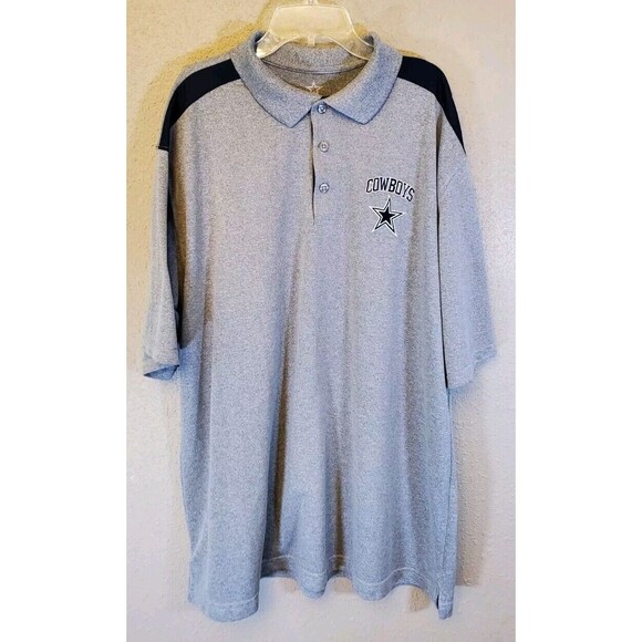 Dallas Cowboys Authentic Men's Polo Shirt 2XL - Picture 1 of 16